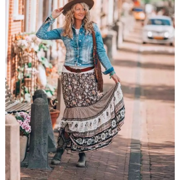 Boho Gypsy Skirt - Picture 3 of 15